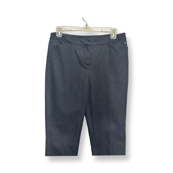 Halogen Career Dress Casual Pants Twill Fabric Convenient Pocket Black Women's 4 - Picture 2 of 9